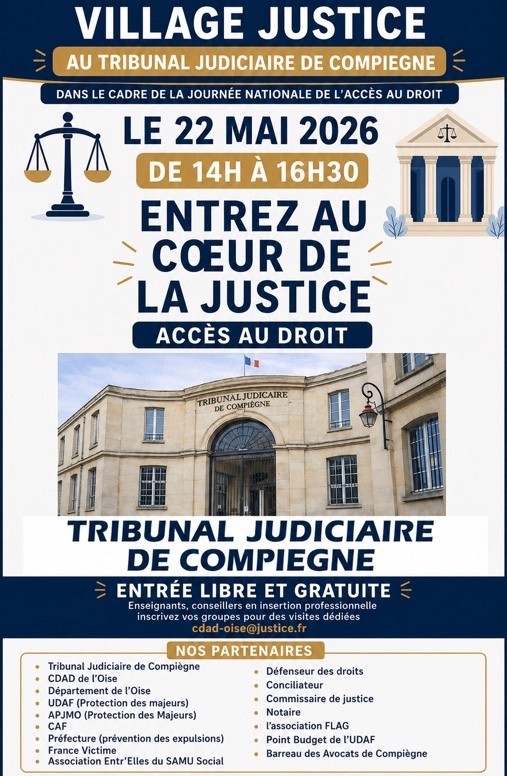Village justice — visuel événement