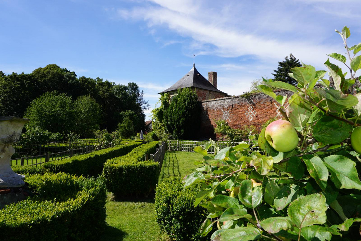 Jardin du château d'Esquelbecq