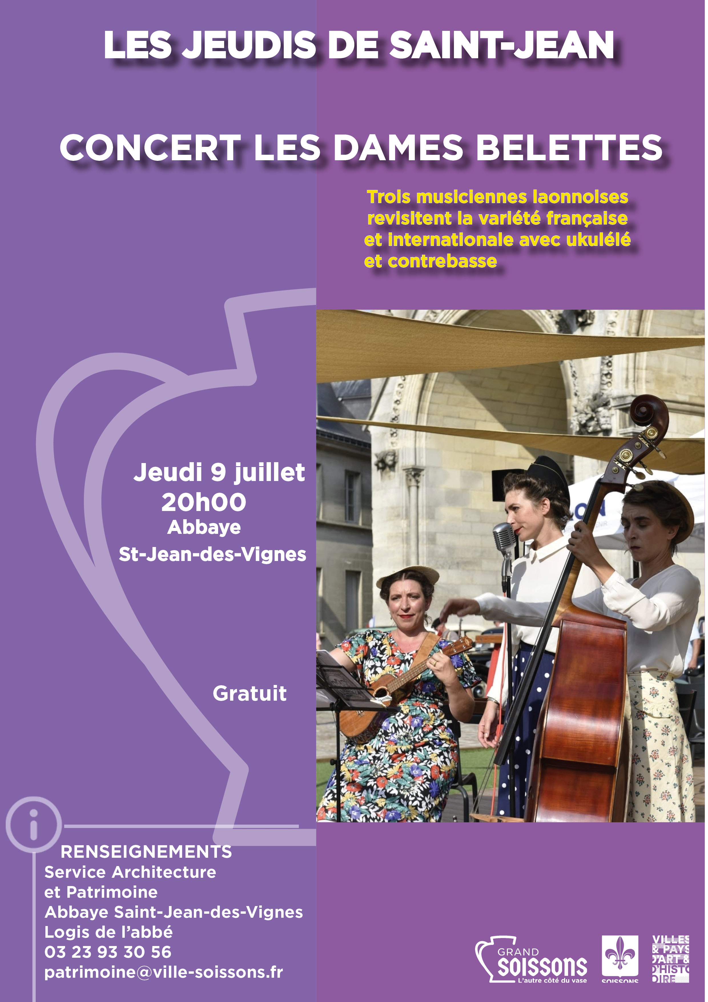 Concert, les Dames Belettes