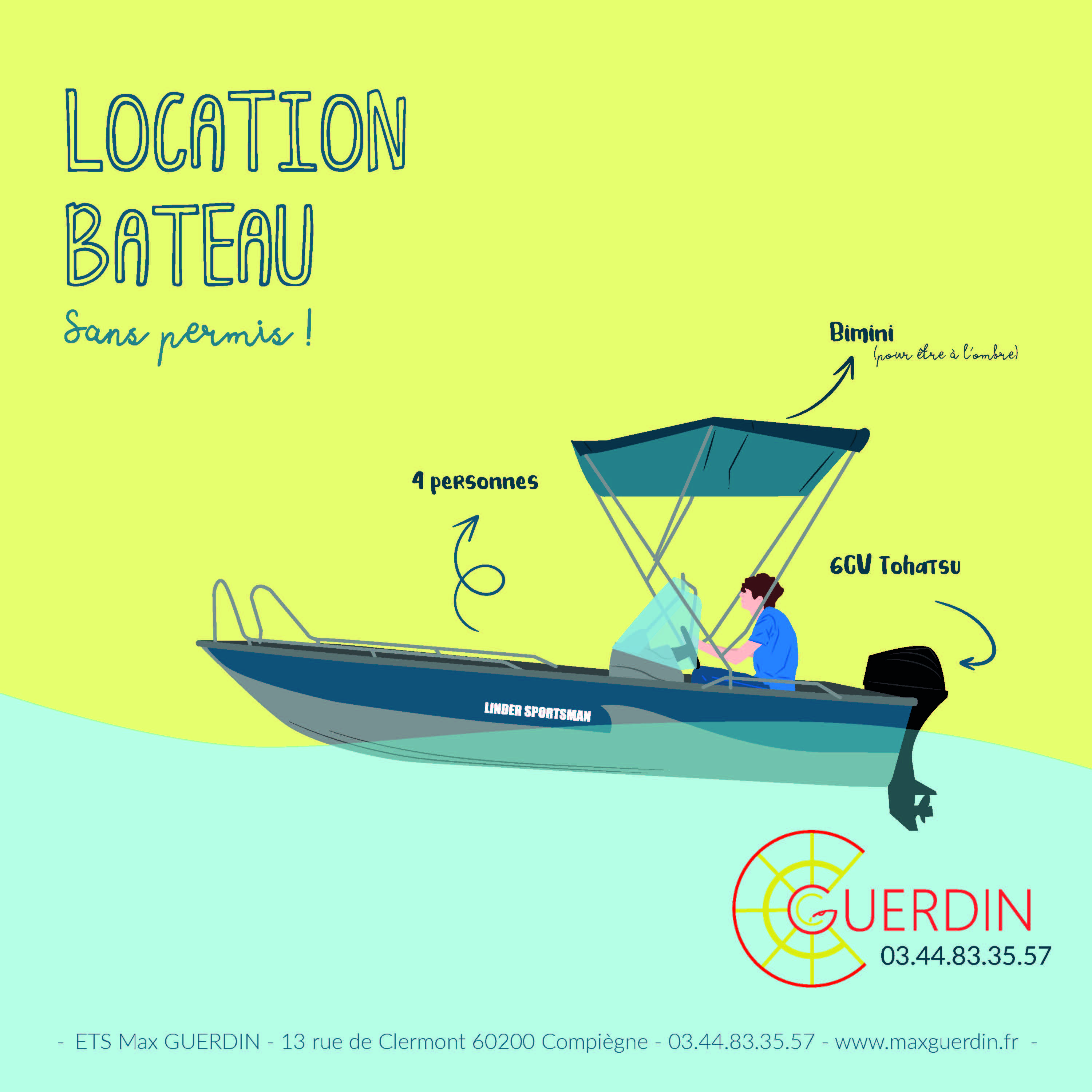 Max Guerdin et fils : Location de bateau