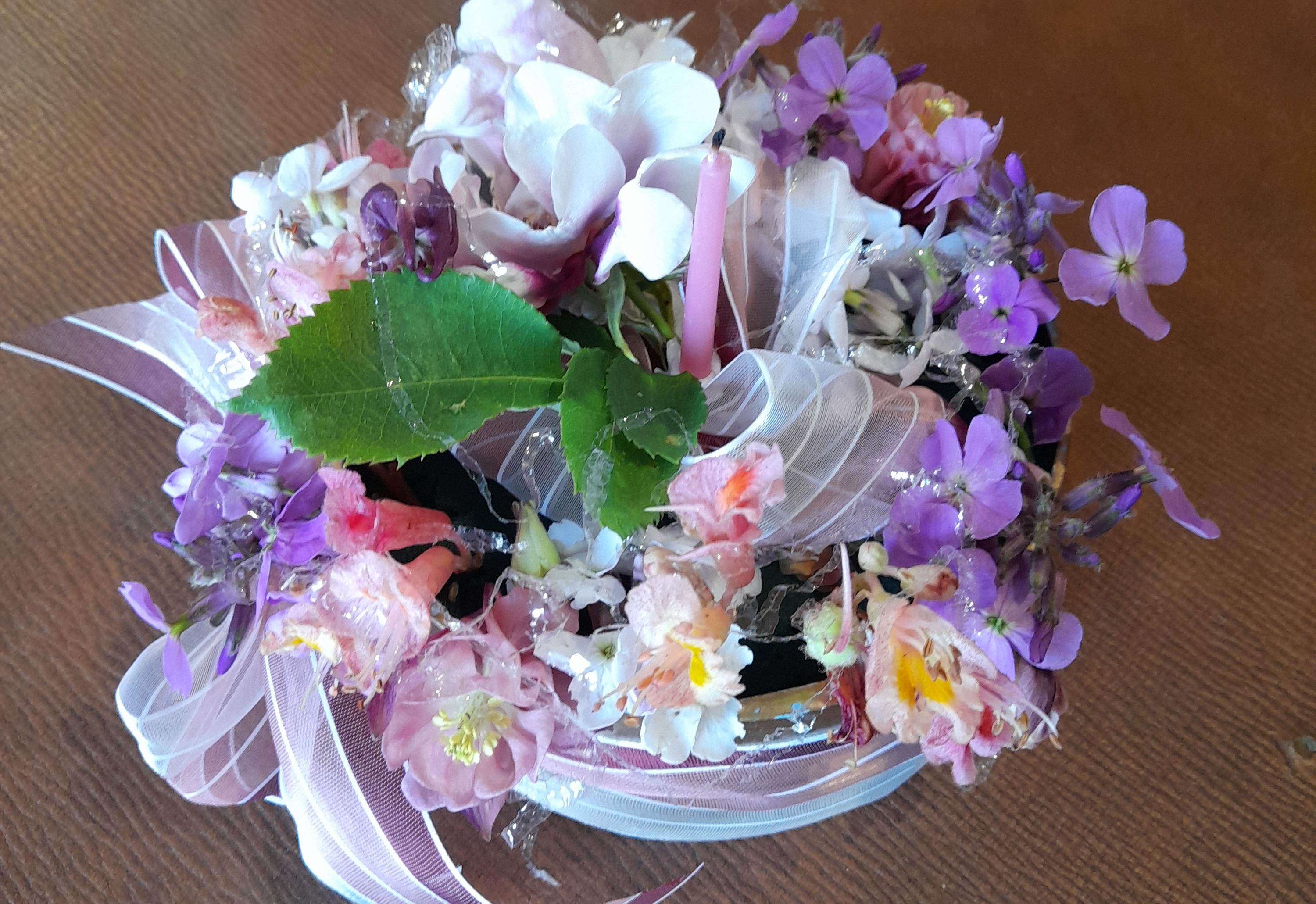 Art Floral Créativité : la couleur violette